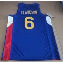 6 Clarkson Philippinen 2023 FIBA Trikot Blau