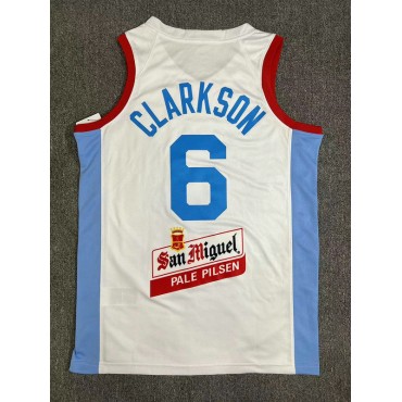 6 Clarkson Pilipinas 2024 Trikot Home Weiß