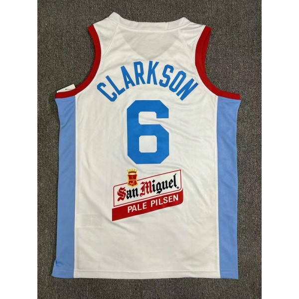 6 Clarkson Pilipinas 2024 Trikot Home Weiß