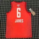 6 James 2022 All star game Trikot Rot