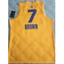 7 Brown 2021 All star game Trikot Gelb