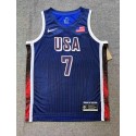 7 Durant 2024 USA Team Trikot Marineblau stripe