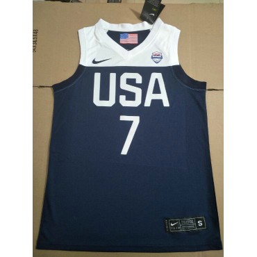 7 Smart 2019 USA FIBA Basketball world cup Trikot Blau