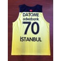 70 Luigi Datome Fenerbahce Basketball Trikot Gelb