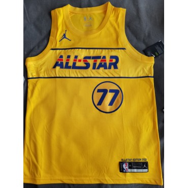 77 Doncic 2021 All star game Trikot Gelb