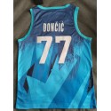 77 Doncic Tokyo Olympique Slovenia Trikot Blau