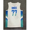 77 Doncic slovenija 2023-24 Trikot Weiß