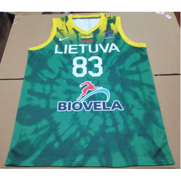 83 Mikolc 2023 LIETUVA Team Trikot Grün