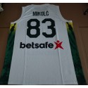 83 Mikolc 2023 LIETUVA Team Trikot Weiß