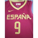 9 Rubio Spanien FIBA Basketball world cup Trikot Rot