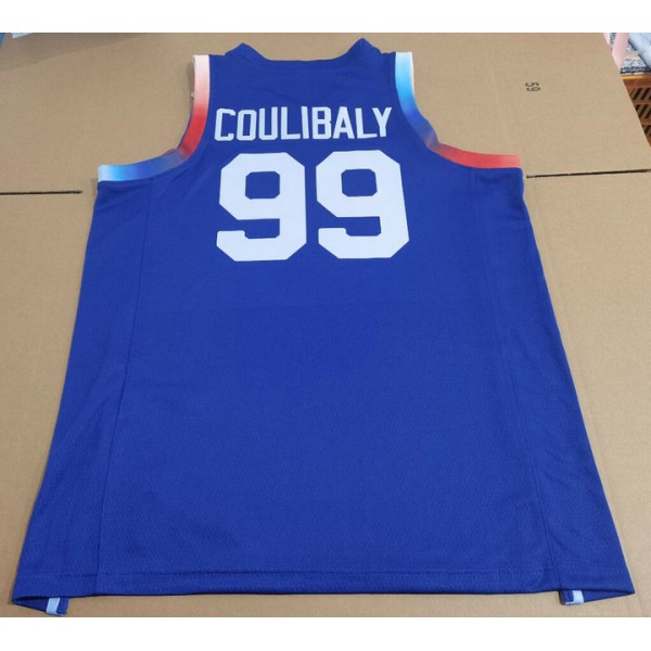 99 Coulibaly France Olympics Limited Road Trikot Blau