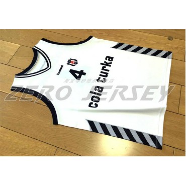 Allen Iverson 4 Besiktas Cola Turka Weiß Trikot College Basketball