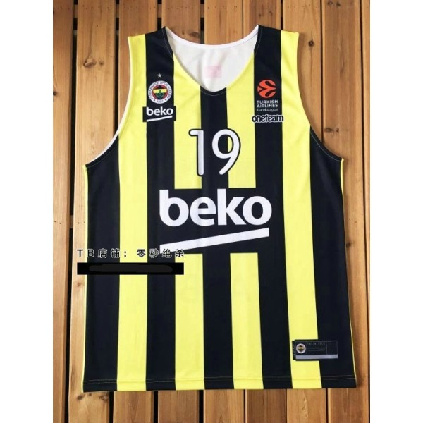 Beko Nando de Colo 19 Fenerbahce Basketball Trikot Gelb