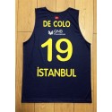 Beko Nando de Colo 19 Fenerbahce Basketball Trikot Schwarz