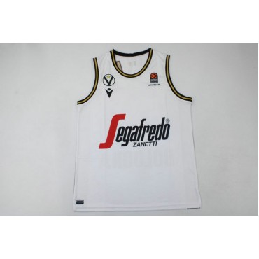 Bologna 2022-23 Weiß Basketball Trikot