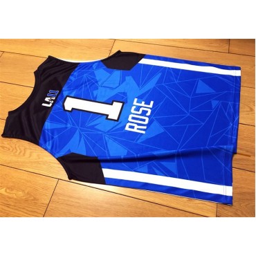 Derrick Rose1 2011 NBA All Star The East Swingman Trikot Blau