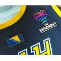 Dzanan Musa 13 Bosnia and Herzegovina 22-23 Away Trikot Marineblau