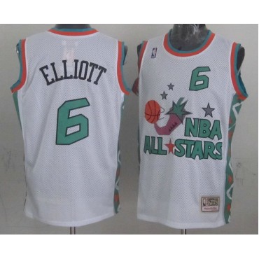 Elliott 1996 all star game Trikot Weiß