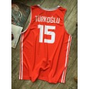 Hedo Turkoglu 15 Turkey Team Basketball Trikot