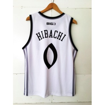 Hibachi 0 Big 3 Enemies Basketball Trikot Weiß