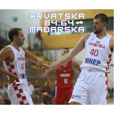 Ivica Zubac 40 Team Hrvatska Croatia Basketball Trikot 2022-23 Weiß