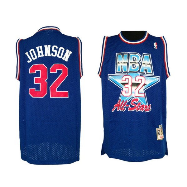 Johnson 1992 Year all star game Trikot Blau