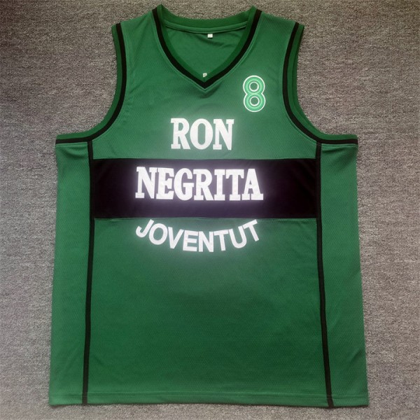 Jordi Villacampa 8 Ron Negrita Joventut Badalona Trikot