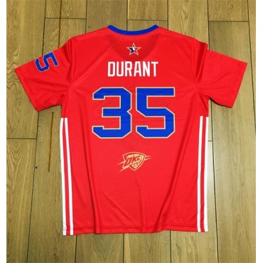 Kevin Durant 35 2014 NBA All Star West Trikot OKC Thunder