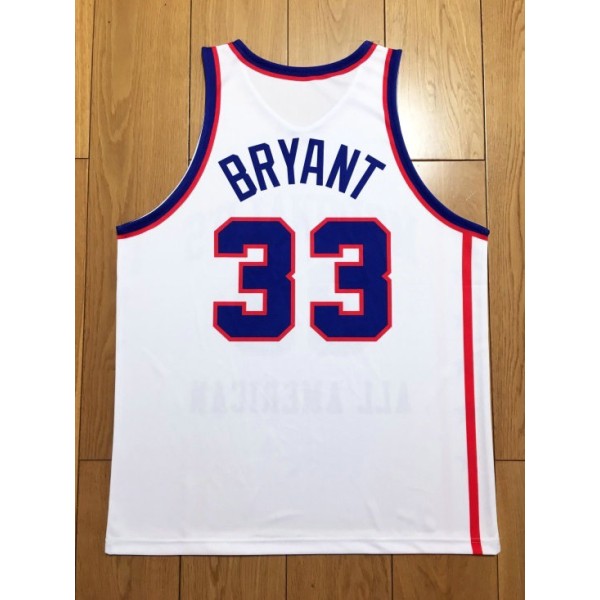 Kobe Bryant 33 McDonald's All American Highschool Basketball Trikot