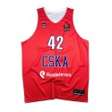 Kyle Hines 42 CSKA Moscow Basketball Trikot Rot