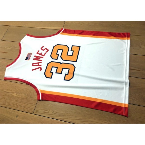 Lebron James 32 McDonald's All American 2003 Basketball Trikot