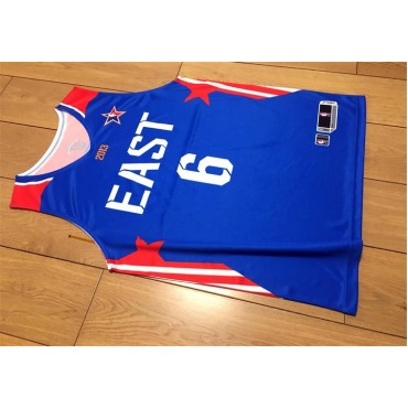 Miami Heat 6 Lebron James 2013 NBA East All-star Trikot