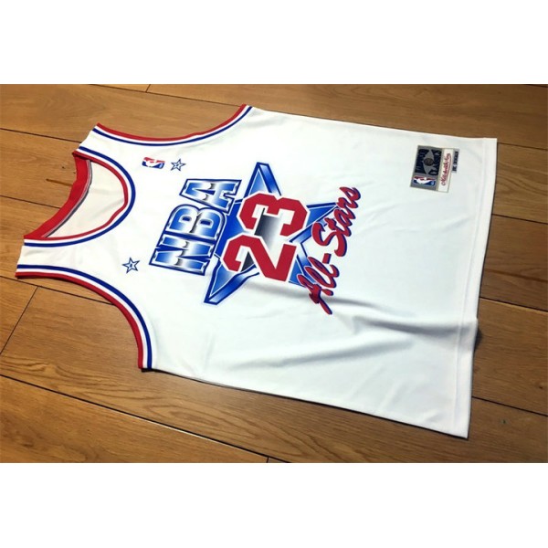 Michael Jordan 1991 NBA All-Star East Trikot Weiß