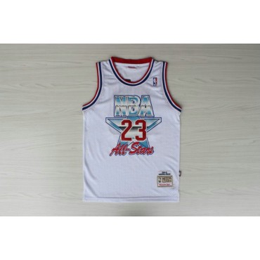 Michael Jordan 1992 Year all star game Trikot Weiß