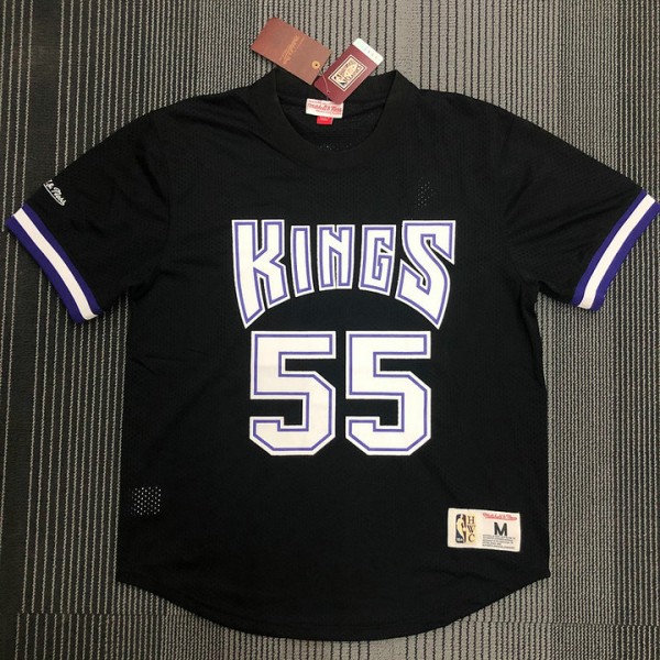 Mitchell Ness Jason Williams 55 Sacramento Kings HWC Mesh T-Shirt Trikot