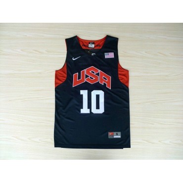 Nike 10 Kobe Bryant 2012 Team USA Olympics Trikot Blau