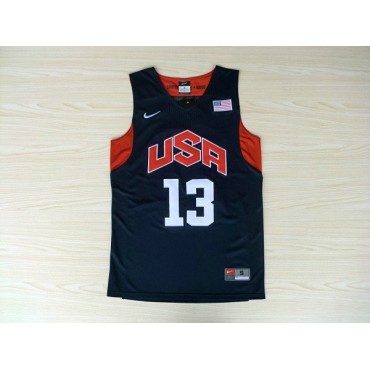 Nike 13 Paul 2012 Team USA Olympics Trikot Blau