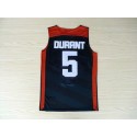 Nike 2012 Olympics Team USA 5 Kevin Durant Basketball Trikot Blau