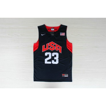 Nike 23 Irving 2012 Team USA Olympics Trikot Blau