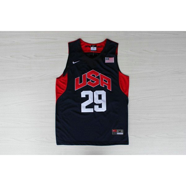 Nike 29 George 2012 Team USA Olympics Trikot Blau