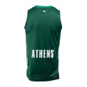 Panathinaikos 2022-23 Home Basketball Trikot Grün