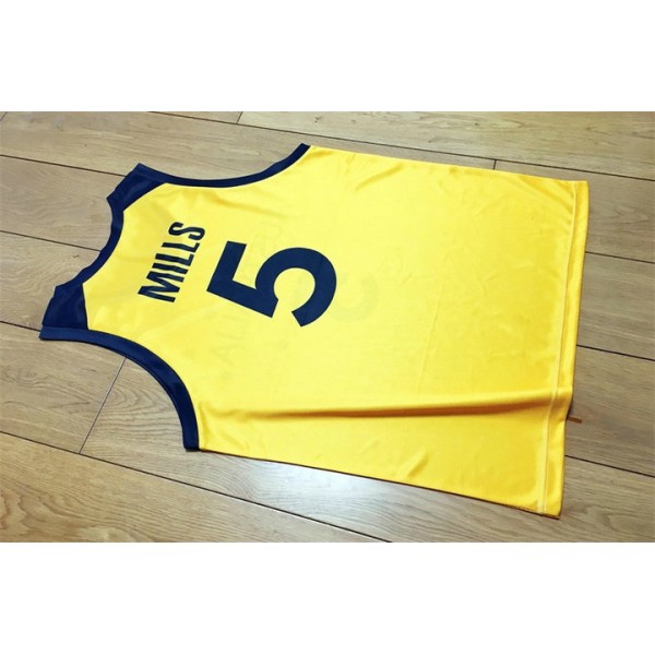 Patty Mills 5 Australien Basketball Trikot Printed Gelb