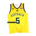 Patty Mills 5 Team Australien Basketball Trikot Gelb