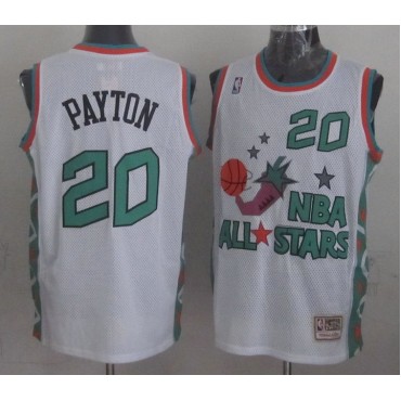 Payton 1996 all star game Trikot Weiß