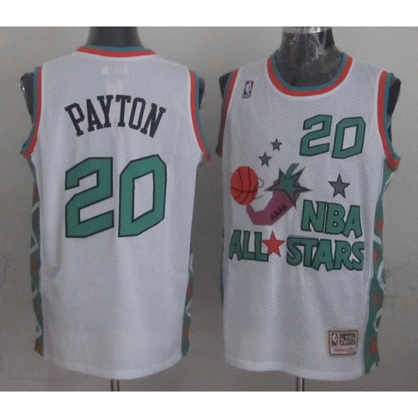 Payton 1996 all star game Trikot Weiß