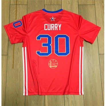 Stephen Curry 2014 NBA All Star Trikot Swingman NOLA Sleeve Sewn