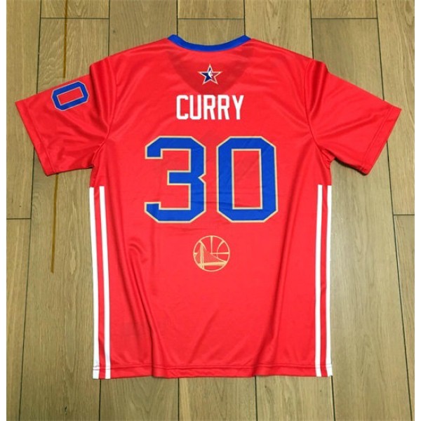 Stephen Curry 2014 NBA All Star Trikot Swingman NOLA Sleeve Sewn