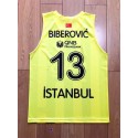 Tarik Biberovic 13 Fenerbahce Basketball Trikot Gelb