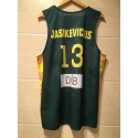 Throwback Sarunas Jasikevicius 13 Team Lietuva Basketball Trikot