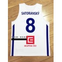 Tomas Satoransky 8 FIBA World Cup 2019 Team Czech Basketball Trikot Weiß